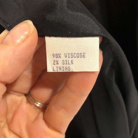 Carolina Herrera Vintage Black Sheath Dress - Picture 10 of 11